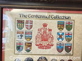 MaxSold Auction: Vintage Framed Collection 1967 Centennial Canada Penny to Silver Dollar Coins,  $1 Dollar Bill & Stamps   - Toronto (Ontario, Canada) PARTNER MANAGED Reseller Online Auction - Queen Street West