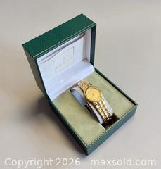 MaxSold Auction: Vintage Gucci 3300.2.L Series GOLD Plated Swiss Made Watch in Original Box  - Toronto (Ontario, Canada) PARTNER MANAGED Reseller Online Auction - Queen Street West