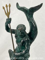 MaxSold Auction: Bronze Sculpture of Neptune with Dolphin - Campbell (California, USA) PARTNER MANAGED Estate Sale Online Auction -  Dell Avenue