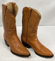 MaxSold Auction: Mescalero Sand Colored No buck High Heeled Western Boots - Campbell (California, USA) PARTNER MANAGED Estate Sale Online Auction -  Dell Avenue