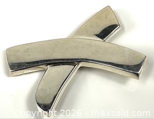 MaxSold Auction: Sterling Tiffany Picasso “Graffiti” X Brooch - Campbell (California, USA) PARTNER MANAGED Estate Sale Online Auction -  Dell Avenue
