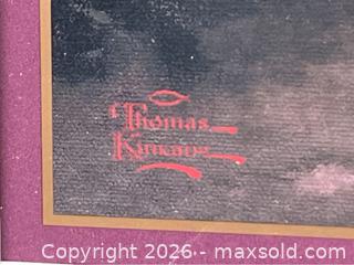 MaxSold Auction: Thomas Kinkade “Forest Chapel” Framed Print - Campbell (California, USA) PARTNER MANAGED Estate Sale Online Auction -  Dell Avenue