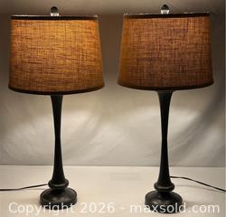 MaxSold Auction: Two Matching Table Lamps - Campbell (California, USA) PARTNER MANAGED Estate Sale Online Auction -  Dell Avenue