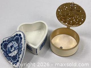 MaxSold Auction: Vanity Trinket Box Grouping - Campbell (California, USA) PARTNER MANAGED Estate Sale Online Auction -  Dell Avenue