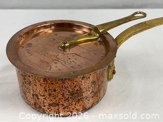 MaxSold Auction: Vintage Cousances Copper Saucepans Made in France - Campbell (California, USA) PARTNER MANAGED Estate Sale Online Auction -  Dell Avenue