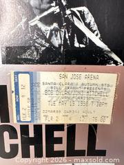 MaxSold Auction: Bob Dylan, Joni Mitchell & Van Morrison Concert Poster — May 19, 1998 - San Jose (California, USA) SELLER MANAGED Downsizing Online Auction - East Humboldt Street