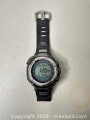 MaxSold Auction: Casio Pathfinder PAW-1500 Tough Solar 200M Resin Watch - San Jose (California, USA) SELLER MANAGED Downsizing Online Auction - East Humboldt Street