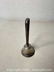MaxSold Auction: Hand Bell with Sterling Silver Handle - San Jose (California, USA) SELLER MANAGED Downsizing Online Auction - East Humboldt Street