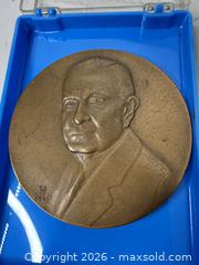 MaxSold Auction: IBM 33rd Anniversary Bronze Commemorative Medal by Medallic Art Co. - San Jose (California, USA) SELLER MANAGED Downsizing Online Auction - East Humboldt Street