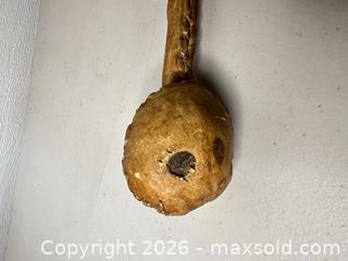 MaxSold Auction: Indigenous American war club  - San Jose (California, USA) SELLER MANAGED Downsizing Online Auction - East Humboldt Street
