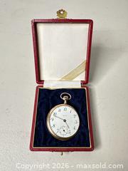 MaxSold Auction: Lancet 15-Jewel Antique Pocket Watch, Early 20th Century - San Jose (California, USA) SELLER MANAGED Downsizing Online Auction - East Humboldt Street