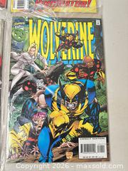 MaxSold Auction: Marvel 1990s Single Issue Comics — Wolverine #94-95 Visible - San Jose (California, USA) SELLER MANAGED Downsizing Online Auction - East Humboldt Street