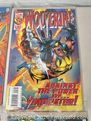 MaxSold Auction: Marvel 1990s Single Issue Comics — Wolverine #94-95 Visible - San Jose (California, USA) SELLER MANAGED Downsizing Online Auction - East Humboldt Street