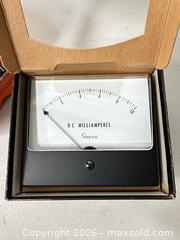 MaxSold Auction: Simpson Model 29 Analog Panel Meter 4-1/2 inch Rectangular - San Jose (California, USA) SELLER MANAGED Downsizing Online Auction - East Humboldt Street