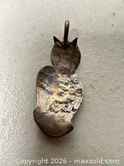 MaxSold Auction: Sterling Silver Turquoise Owl Pendant, Southwestern/Indigenous American - San Jose (California, USA) SELLER MANAGED Downsizing Online Auction - East Humboldt Street