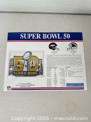MaxSold Auction: Super Bowl 50 Commemorative Program/Sheet (2016) - San Jose (California, USA) SELLER MANAGED Downsizing Online Auction - East Humboldt Street