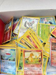MaxSold Auction: Pokemon Card Bulk Lot Box 2.5 KG - Mississauga (Ontario, Canada) SELLER MANAGED Moving Online Auction -Johnathan Drive