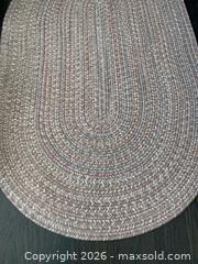 MaxSold Auction: Vintage Large Braided Rug - St. Catharines (Ontario, Canada) SELLER MANAGED Estate Sale Online Auction - Monique Crescent