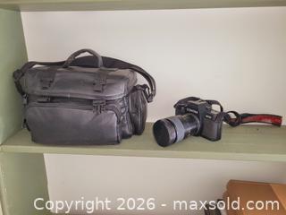 MaxSold Auction: Contax 167MT 35mm Film SLR Camera w/ Lens & Carrying Case – Vintage Contax System - Stow (Massachusetts, USA) SELLER MANAGED Downsizing Online Auction - Great Road