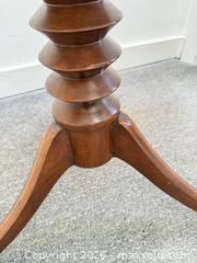 MaxSold Auction: Antique Victorian mahogany tilt top table - Toronto (Ontario, Canada) SELLER MANAGED Downsizing Online Auction - Tennis Crescent