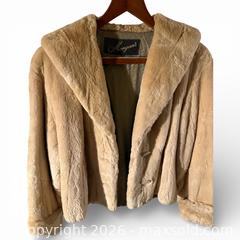 MaxSold Auction: Sheared honey blonde mink jacket - Toronto (Ontario, Canada) SELLER MANAGED Downsizing Online Auction - Tennis Crescent