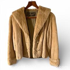 MaxSold Auction: Sheared honey blonde mink jacket - Toronto (Ontario, Canada) SELLER MANAGED Downsizing Online Auction - Tennis Crescent