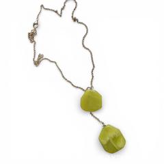 MaxSold Auction: Sterling necklace with green stones - Toronto (Ontario, Canada) SELLER MANAGED Downsizing Online Auction - Tennis Crescent