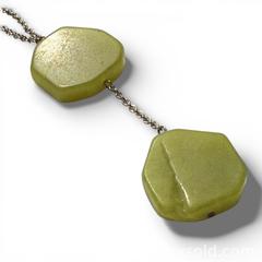 MaxSold Auction: Sterling necklace with green stones - Toronto (Ontario, Canada) SELLER MANAGED Downsizing Online Auction - Tennis Crescent