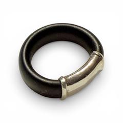 MaxSold Auction: Sterling silver and rubber ring - Toronto (Ontario, Canada) SELLER MANAGED Downsizing Online Auction - Tennis Crescent