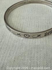 MaxSold Auction: Sterling silver bangle - Toronto (Ontario, Canada) SELLER MANAGED Downsizing Online Auction - Tennis Crescent