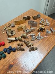 MaxSold Auction: Vintage cufflinks  - Toronto (Ontario, Canada) SELLER MANAGED Downsizing Online Auction - Tennis Crescent