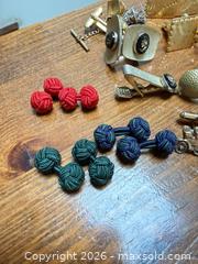 MaxSold Auction: Vintage cufflinks  - Toronto (Ontario, Canada) SELLER MANAGED Downsizing Online Auction - Tennis Crescent