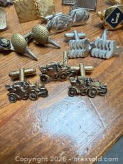 MaxSold Auction: Vintage cufflinks  - Toronto (Ontario, Canada) SELLER MANAGED Downsizing Online Auction - Tennis Crescent