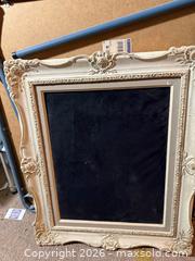 MaxSold Auction: Vintage picture frame with black velvet  - Toronto (Ontario, Canada) SELLER MANAGED Downsizing Online Auction - Tennis Crescent