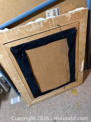 MaxSold Auction: Vintage picture frame with black velvet  - Toronto (Ontario, Canada) SELLER MANAGED Downsizing Online Auction - Tennis Crescent