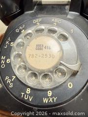MaxSold Auction: Vintage rotary dial phone - Toronto (Ontario, Canada) SELLER MANAGED Downsizing Online Auction - Tennis Crescent
