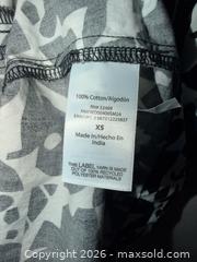 MaxSold Auction: $28 TAG FREE ASSEMBLY LADIES XS BLACK & WHITE PATTERNED SHORT DRESS - Warwick Township (Pennsylvania, USA) SELLER MANAGED Estate Sale Online Auction - Crocker Lane