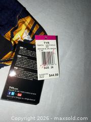 MaxSold Auction: $44 TAG NWT TYR BOYS SIZE 10/12 BLUE YELLOW BATHING SUIT  - Warwick Township (Pennsylvania, USA) SELLER MANAGED Estate Sale Online Auction - Crocker Lane