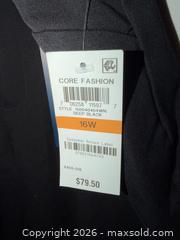 MaxSold Auction: $80 TAG NWT CHARTER CLUB LADIES PLUS SIZE 16W SLIM LEG BLACK DRESS PANTS  - Warwick Township (Pennsylvania, USA) SELLER MANAGED Estate Sale Online Auction - Crocker Lane