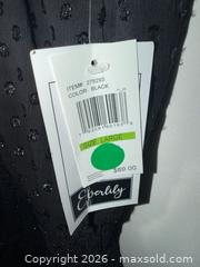 MaxSold Auction: $90 TAG NWT EVERLILY LADIES LARGE ADORABLE BLACK SLEEVELESS MINI RUFFLE DRESS  - Warwick Township (Pennsylvania, USA) SELLER MANAGED Estate Sale Online Auction - Crocker Lane