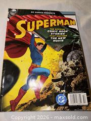 MaxSold Auction: DC COMICS PRESENTS SUPERMAN  THE OFFICIAL COMIC BOOK STORIES THAT INSPIRED THE NEW MOVIE - Warwick Township (Pennsylvania, USA) SELLER MANAGED Estate Sale Online Auction - Crocker Lane