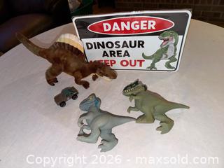 MaxSold Auction: DINOSAUR LOT W FUN BRAND NEW SEALED SIGN  - Warwick Township (Pennsylvania, USA) SELLER MANAGED Estate Sale Online Auction - Crocker Lane