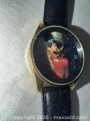 MaxSold Auction: GENUINE LEATHER MICKEY MOUSE WATCH NEEDS BATTERY  - Warwick Township (Pennsylvania, USA) SELLER MANAGED Estate Sale Online Auction - Crocker Lane