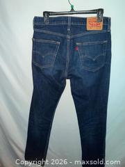 MaxSold Auction: LEVI’S 32x34 DARK DENIM 511 STRAIGHT LEG JEANS  - Warwick Township (Pennsylvania, USA) SELLER MANAGED Estate Sale Online Auction - Crocker Lane