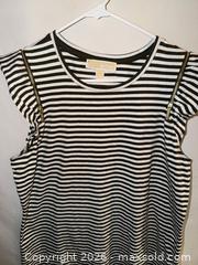 MaxSold Auction: MICHAEL KORS LADIES LARGE CUTE STRIPED SHORT DRESS  - Warwick Township (Pennsylvania, USA) SELLER MANAGED Estate Sale Online Auction - Crocker Lane