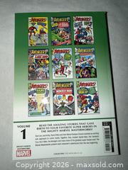 MaxSold Auction: MIGHTY MARVEL MASTERWORKS THE AVENGERS COMIC BOOK  - Warwick Township (Pennsylvania, USA) SELLER MANAGED Estate Sale Online Auction - Crocker Lane