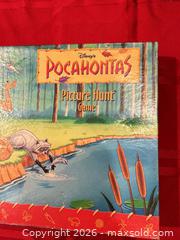 MaxSold Auction: MILTON BRADLEY DISNEY’S POCAHONTAS PICTURE HUNT GAME  - Warwick Township (Pennsylvania, USA) SELLER MANAGED Estate Sale Online Auction - Crocker Lane