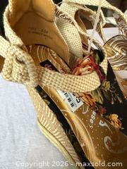 MaxSold Auction: NEW DOLLHOUSE LADIES SIZE 8.5 BLACK FLORAL 5.5” WEDGE HEELS - Warwick Township (Pennsylvania, USA) SELLER MANAGED Estate Sale Online Auction - Crocker Lane