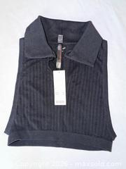 MaxSold Auction: NWT $29 LADIES XL OUT FROM UNDER RIBBED COLLARED CROPPED TOP W DEEP PLUNGE  - Warwick Township (Pennsylvania, USA) SELLER MANAGED Estate Sale Online Auction - Crocker Lane