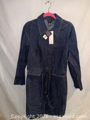 MaxSold Auction: NWT FUN MIX-IT DARK DENIM LONG SLEEVE LADIES PLUS SIZE 16 DRESS - Warwick Township (Pennsylvania, USA) SELLER MANAGED Estate Sale Online Auction - Crocker Lane
